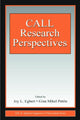 Book cover of: CALL Research Perspectives