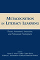 Book cover of: Metacognition in Literacy Learning