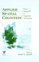 Book cover of: Applied Spatial Cognition. By: Gary L. Allen