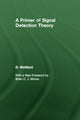 Book cover of: Primer of Signal Detection Theory