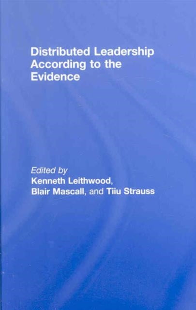 Book cover of: Distributed Leadership According to the Evidence