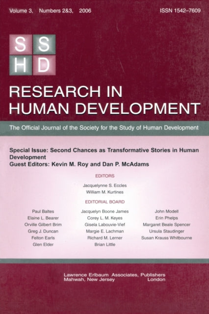 Second Chances As Transformative Stories Rhd V3 2&3