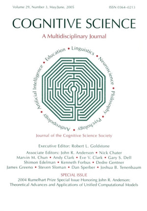 2004 Rumelhart Prize Special Issue Honoring John R. Anderson