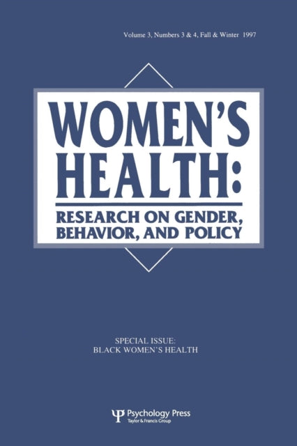 Book cover of: Black Women's Health