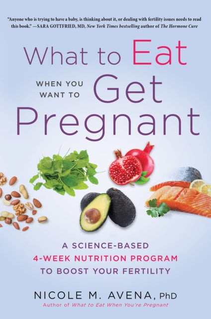 Book cover of: What to Eat When You Want to Get Pregnant. By: Nicole Avena