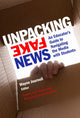 Book cover of: Unpacking Fake News. By: Wayne Journell