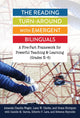 Book cover of: Reading Turn-Around with Emergent Bilinguals. By: Amanda Claudia Wager
