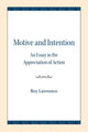 Book cover of: Motive and Intention. By: Roy Lawrence