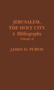 Book cover of: Jerusalem, The Holy City. By: James D. Purvis