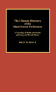 Book cover of: Ultimate Directory of Silent Screen Performers
