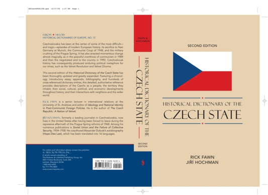 Book cover of: Historical Dictionary of the Czech State. By: Rick Fawn