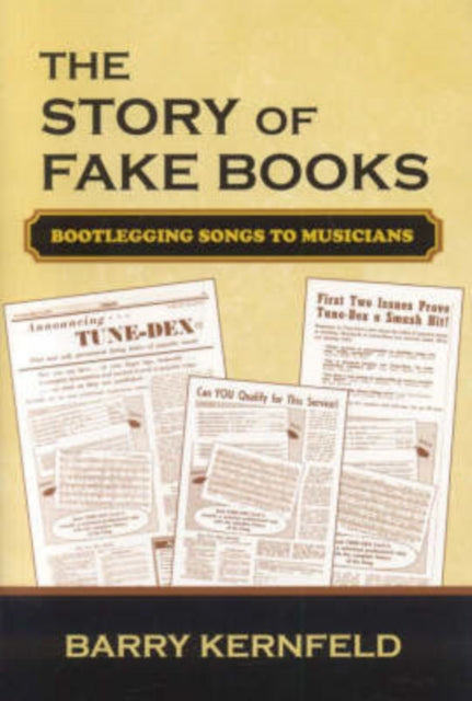 Book cover of: Story of Fake Books. By: Barry Kernfeld
