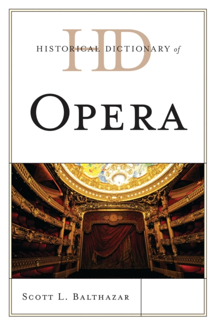 Book cover of: Historical Dictionary of Opera. By: Scott L. Balthazar