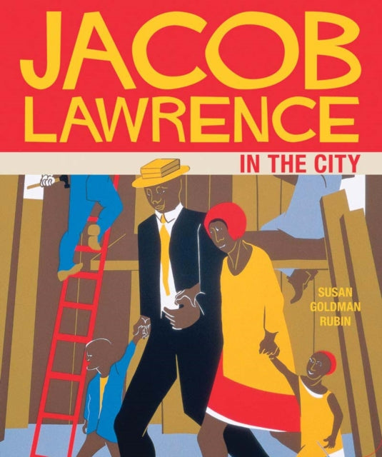 Book cover of: Jacob Lawrence City Board Book. By: Susan Goldman Rubin