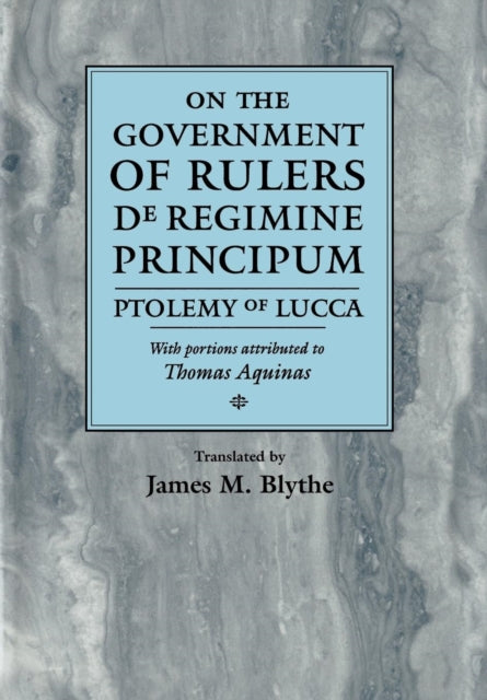 On the Government of Rulers