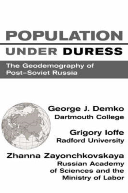 Book cover of: Population Under Duress