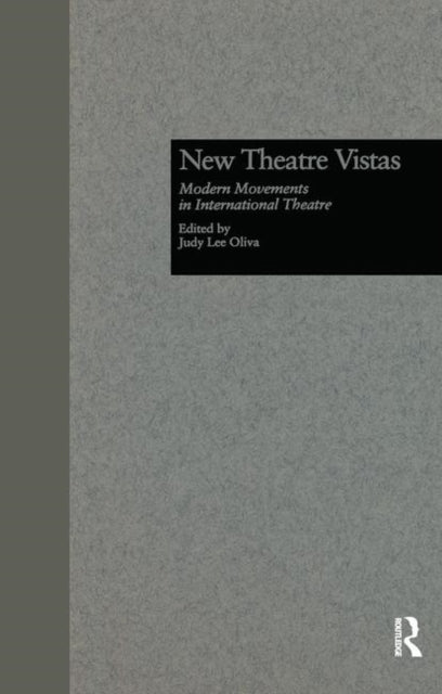Book cover of: New Theatre Vistas. By: Judy L. Oliva