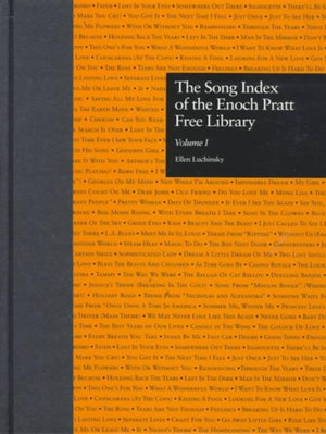 Song Index of the Enoch Pratt Free Library
