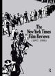 Book cover of: New York Times Film Reviews 1997-1998