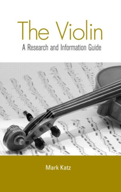 Book cover of: Violin. By: Mark Katz