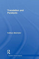 Book cover of: Translation and Paratexts. By: Kathryn Batchelor