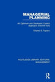 Book cover of: Managerial Planning. By: Charles S. Tapiero