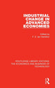 Book cover of: Industrial Change in Advanced Economies. By: F. E. Ian Hamilton