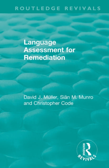 Language Assessment for Remediation (1981)