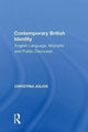 Book cover of: Contemporary British Identity. By: Christina Julios