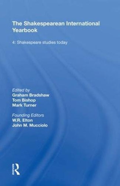 Book cover of: Shakespearean International Yearbook. By: Mark Turner