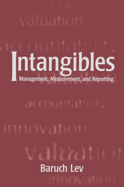 Book cover of: Intangibles. By: Baruch Lev