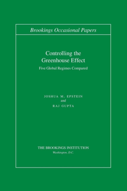 Book cover of: Controlling the Greenhouse Effect