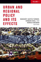 Book cover of: Urban and Regional Policy and its Effects. By: Margery Austin Turner
