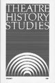 Book cover of: Theatre History Studies 1981. By: Ron Engle