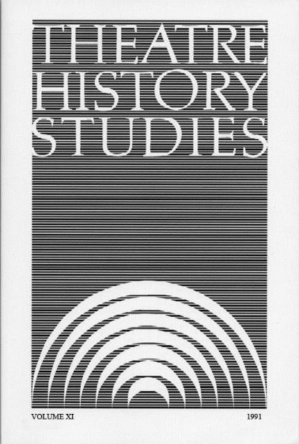 Theatre History Studies 1991