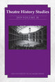 Book cover of: Theatre History Studies 2019, Volume 38. By: Sara Freeman