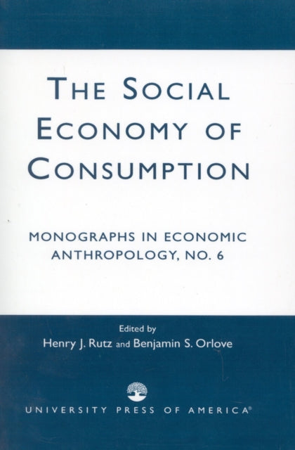 Book cover of: Social Economy Consumption No 6. By: Rutz