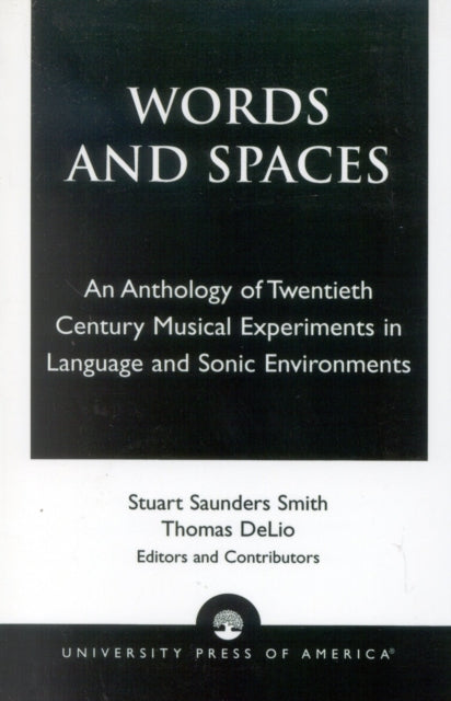 Book cover of: Words and Spaces
