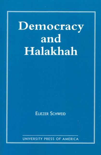 Democracy and the Halakhah