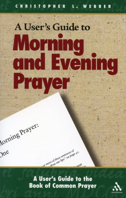 Book cover of: User's Guide to the Book of Common Prayer