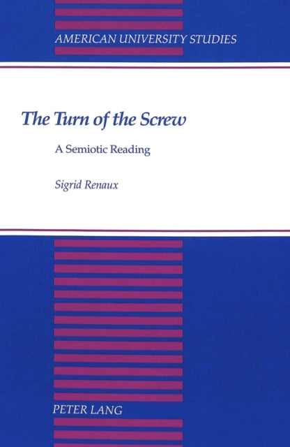 Book cover of: Turn of the Screw. By: Sigrid Renaux