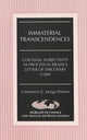 Book cover of: Immaterial Transcendences