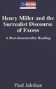 Book cover of: Henry Miller and the Surrealist Discourse of Excess