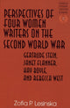 Book cover of: Perspectives of Four Women Writers on the Second World War
