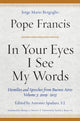 Book cover of: In Your Eyes I See My Words. By: Pope Francis