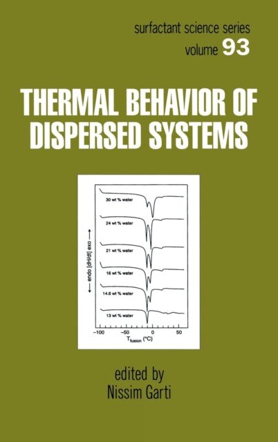 Book cover of: Thermal Behavior of Dispersed Systems. By: Nissim Garti