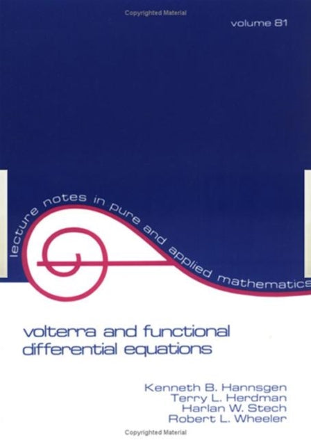 Book cover of: Volterra and Functional Differential Equations