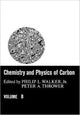 Book cover of: Chemistry & Physics of Carbon. By: Walker