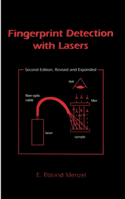 Book cover of: Fingerprint Detection with Lasers. By: E. Roland Menzel