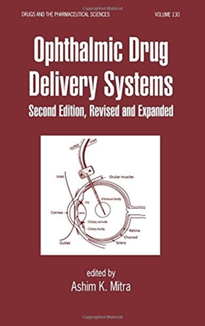 Book cover of: Ophthalmic Drug Delivery Systems. By: Ashim  K. Mitra